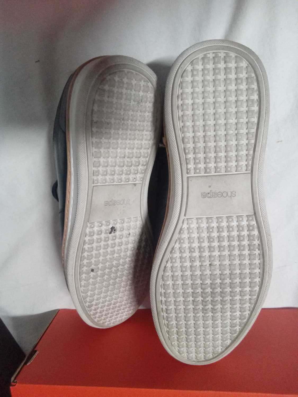 소다(SODA) 남성 스니커즈 APM152 IT-10 네이비 가죽 스니커 상품이미지6