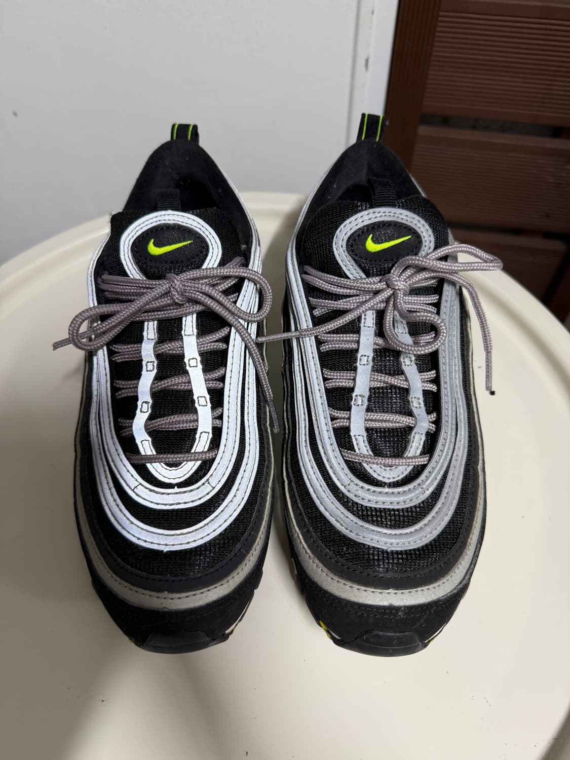 나이키 에어맥스 97 아시아 블랙/회색 260 상품이미지1