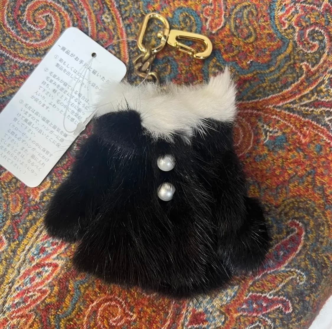 밍크코트 키링 상품이미지1