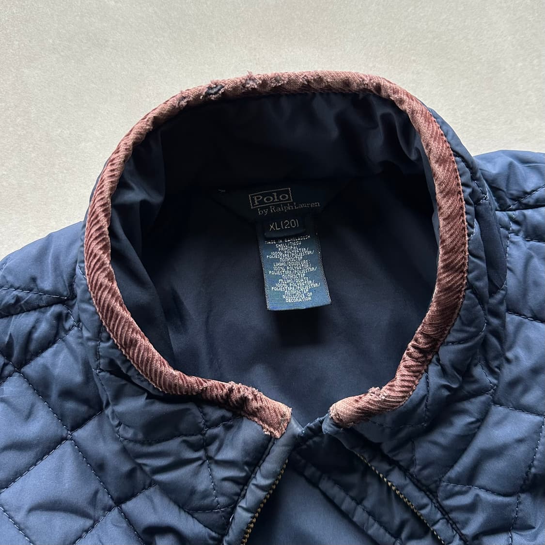 [L]폴로 랄프로렌 네이비 여성 퀼팅 자켓 상품이미지10