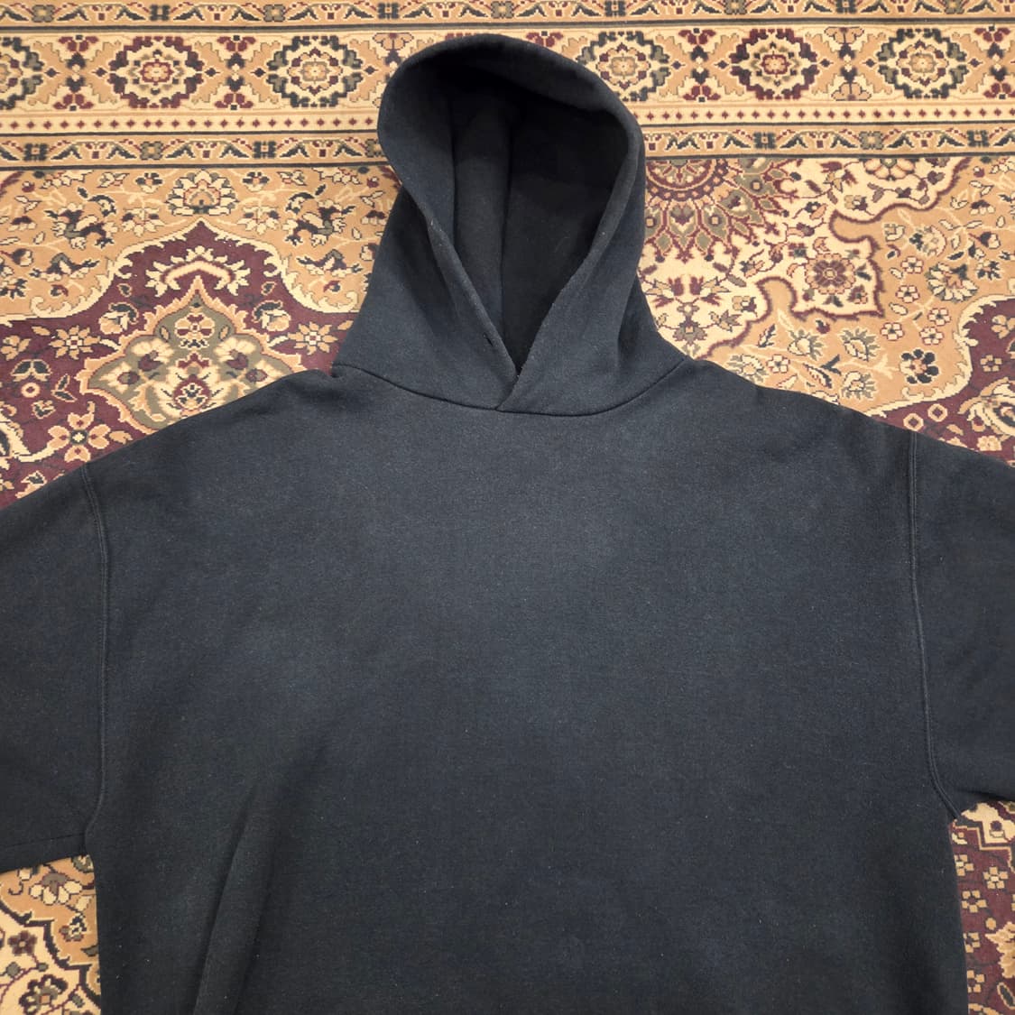 90s 빈티지 러셀 후드 블랙 XLT 상품이미지3