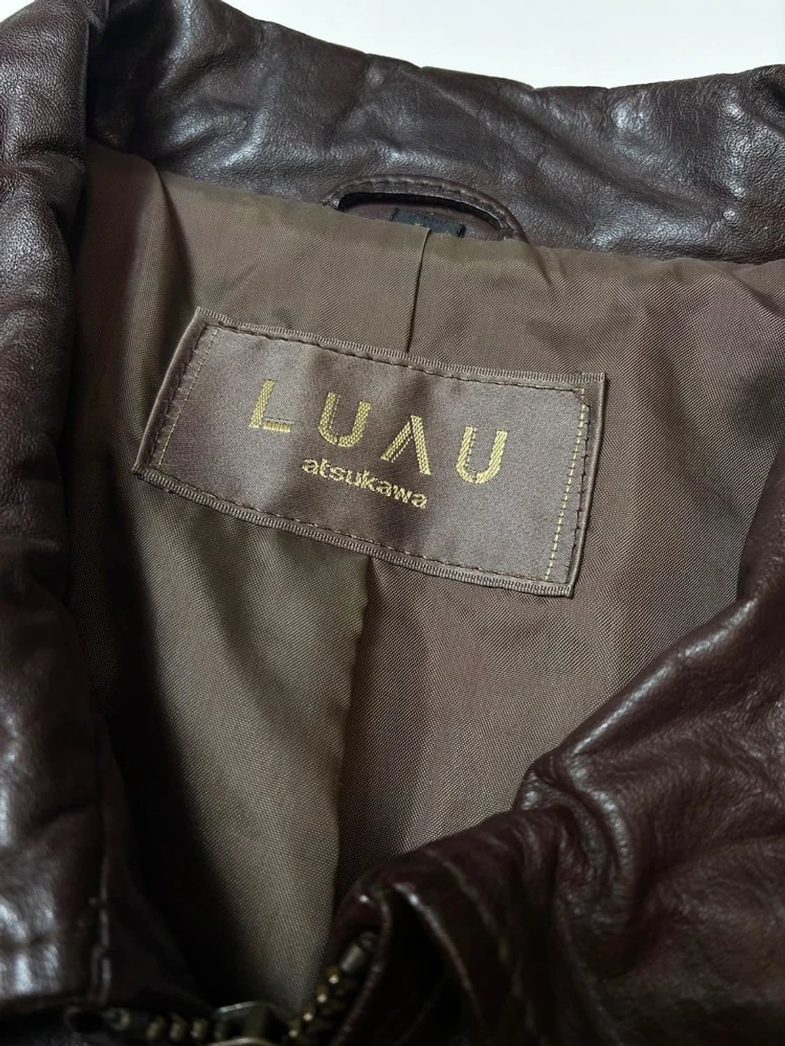 LUAU 00's 양가죽 플라이트 블루종 자켓 PN8922 상품이미지6