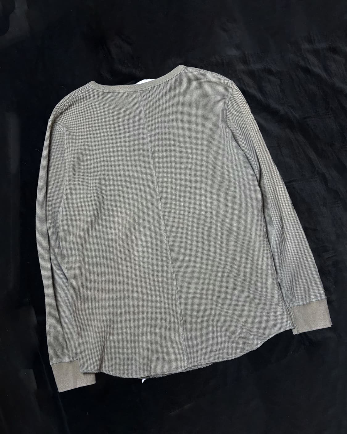 일본빈티지 글로벌워크 와플 롱슬리브 상품이미지5