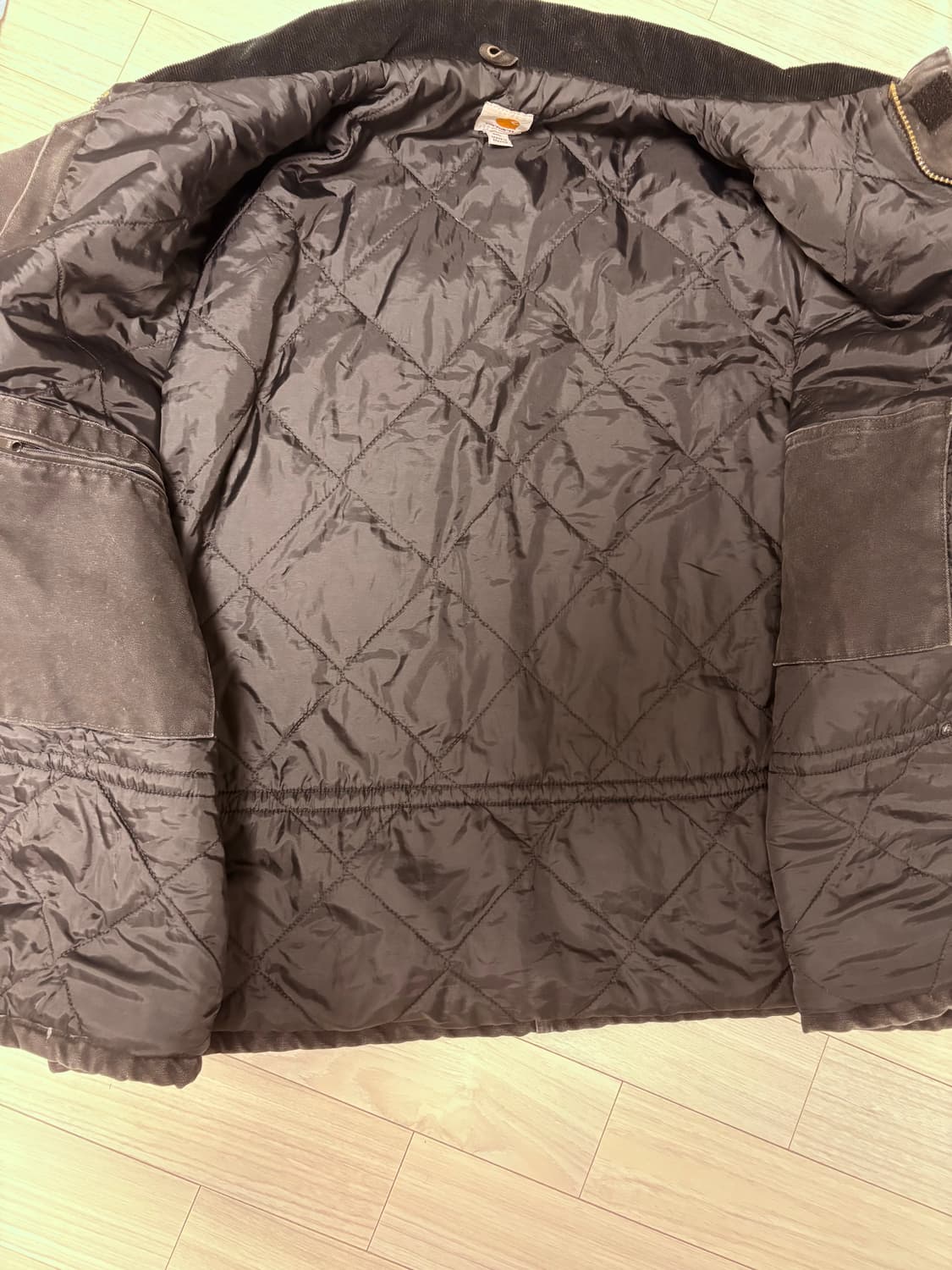 칼하트 초어 덱자켓 2XL 블랙 상품이미지3