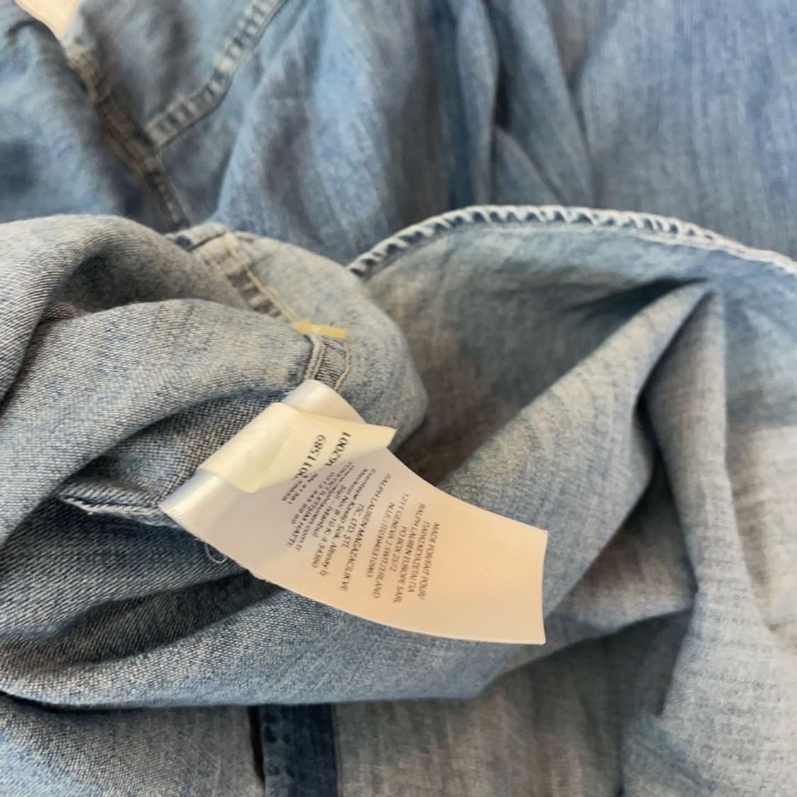 [100] 폴로랄프로렌 멀티포니 데님 청셔츠 상품이미지4