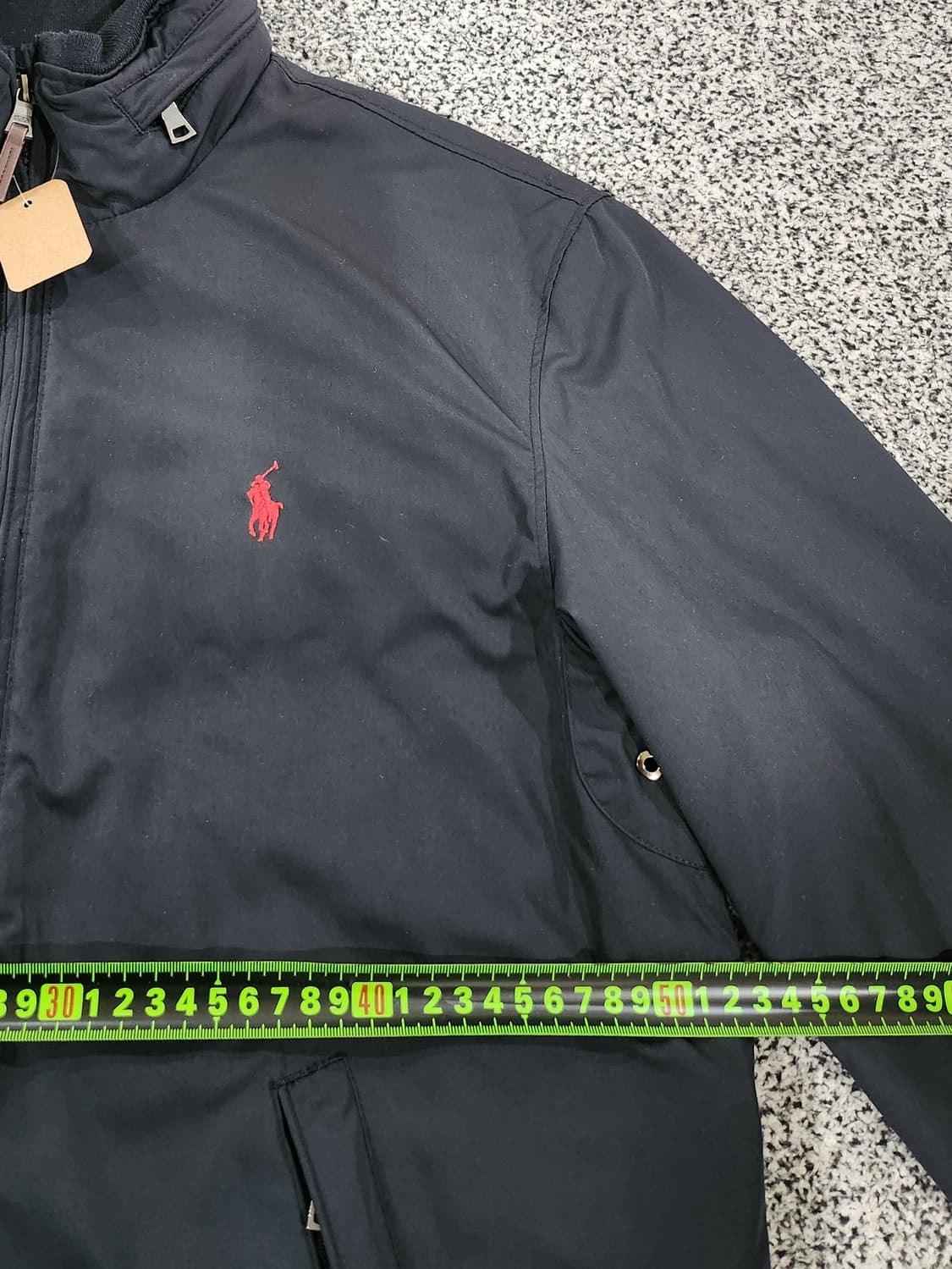 //폴로 랄프로렌 블랙 레드포니 집업 재킷 M 상품이미지9