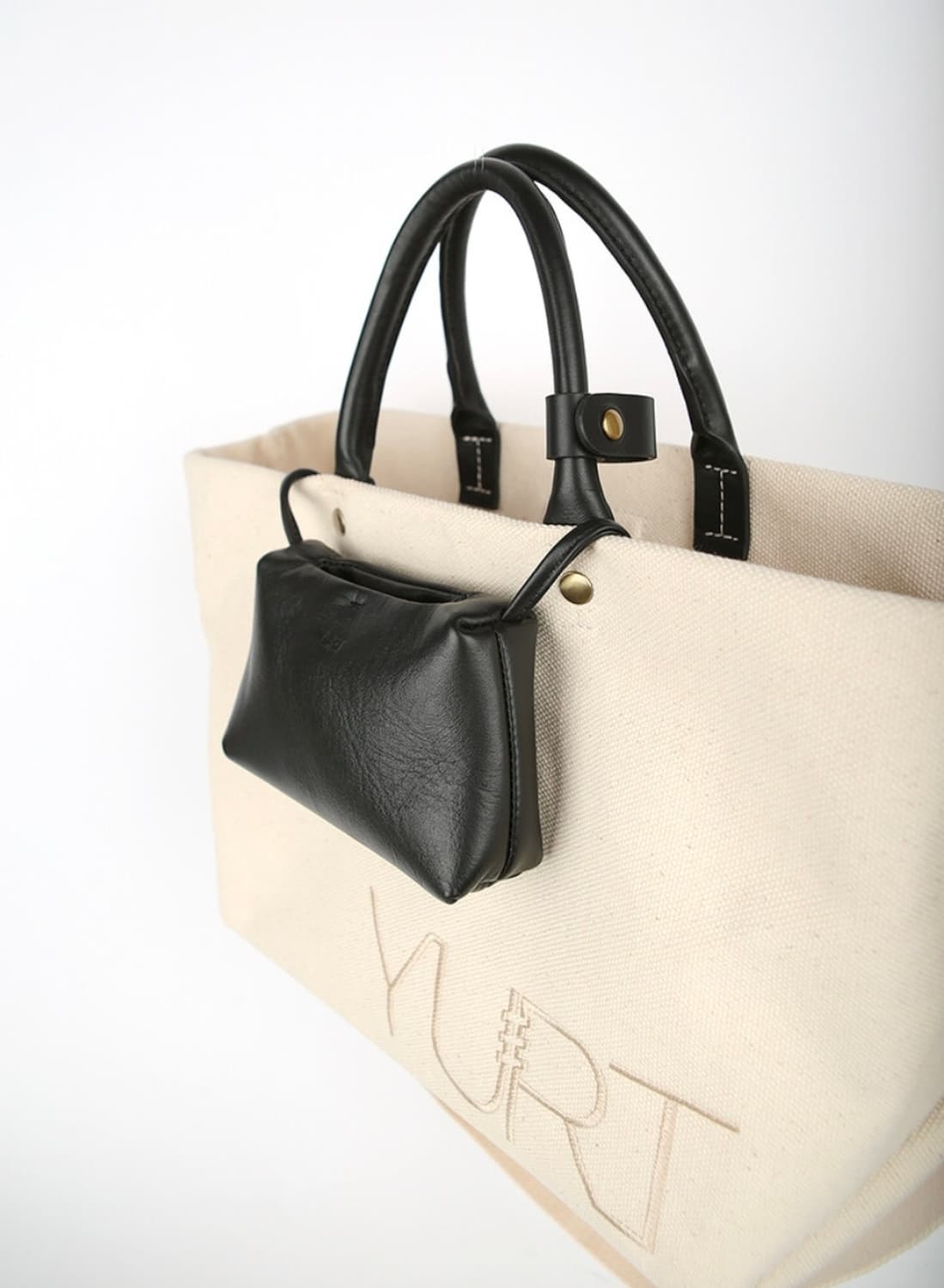 유르트 캔버스 마켓백 상품이미지2