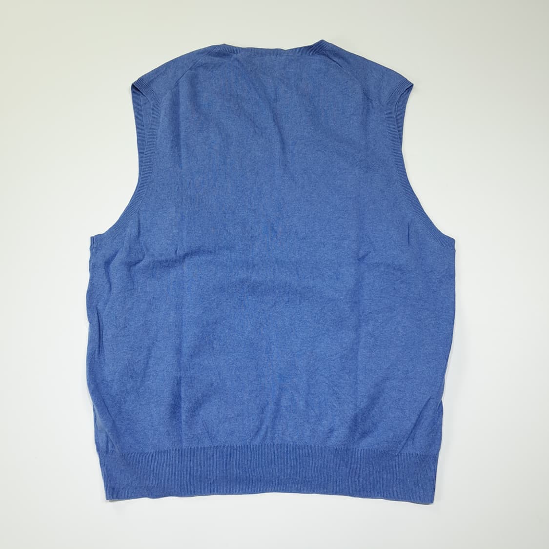 CL152 XL 폴로 피마코튼 V넥 니트 베스트 상품이미지6