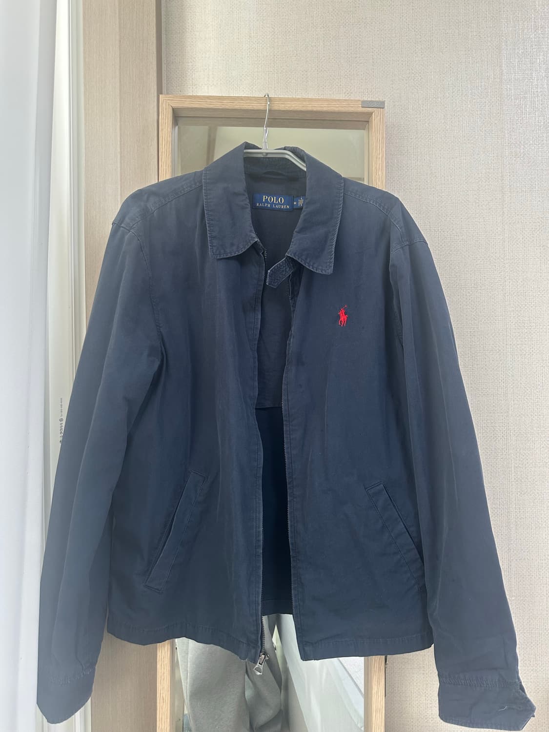 Polo 폴로 랄프로렌 네이비 코튼 헤링턴 자켓 상품이미지1