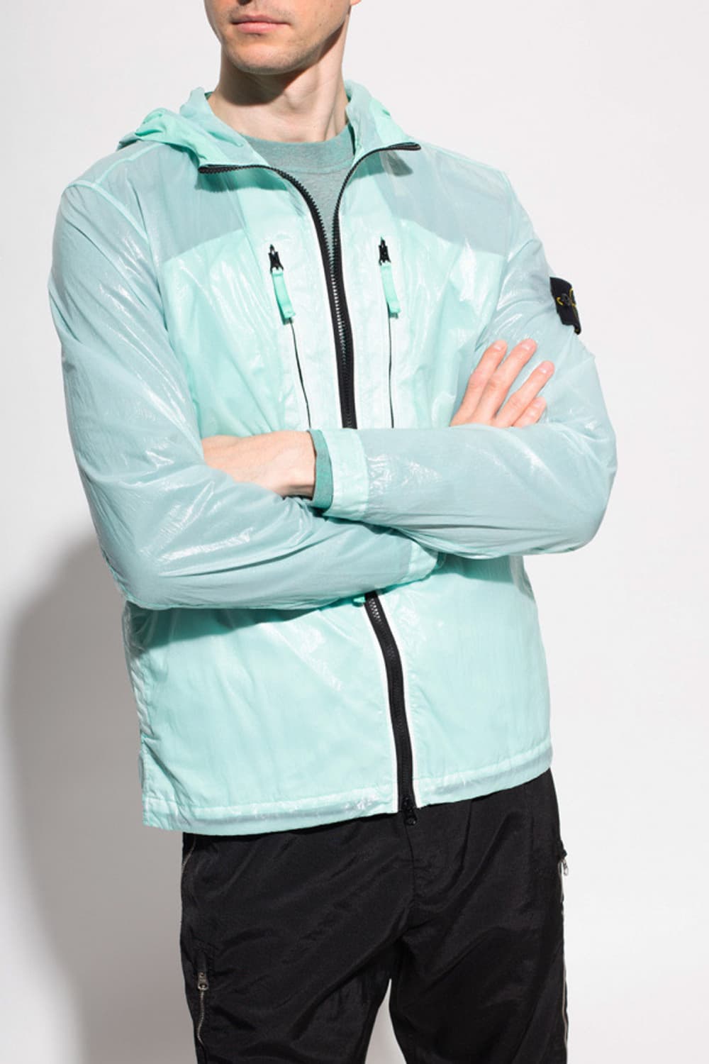 스톤아일랜드 루시도-TC 팩커블 윈드 후드 자켓 상품이미지1