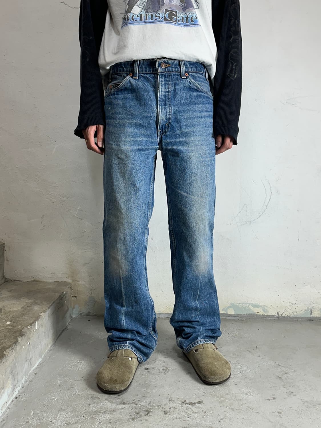 90’s USA 빈티지 리바이스 517 오렌지탭 부츠컷 리바이스 청바지 상품이미지3