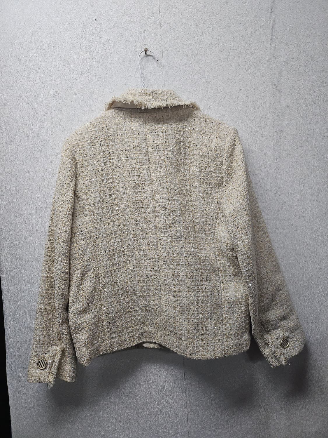 폴앤조 트위드 더블 버튼 자켓 55 상품이미지4