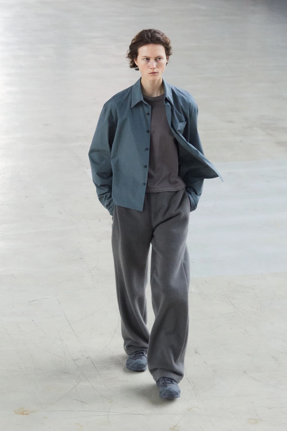 [구매] 리에르 rier 플리스 트라우저 캐슬락 M 상품이미지1