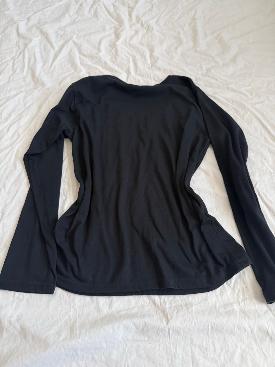 블랙 펑크 레이어드 롱슬리브 상품이미지4