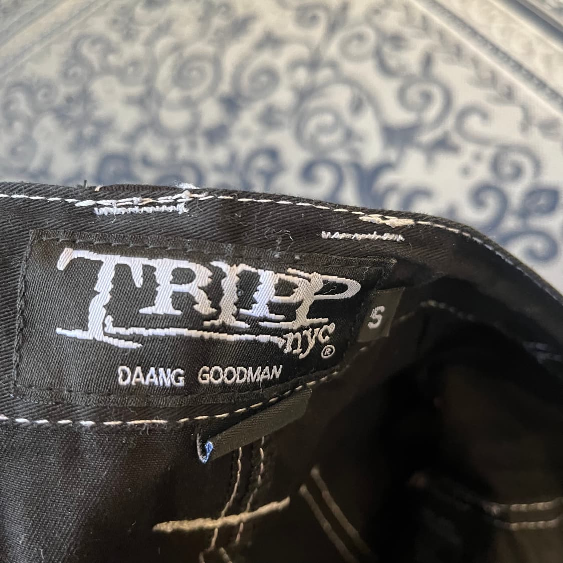 S TRIPP NYC 스컬 본디지 팬츠W2372 상품이미지6