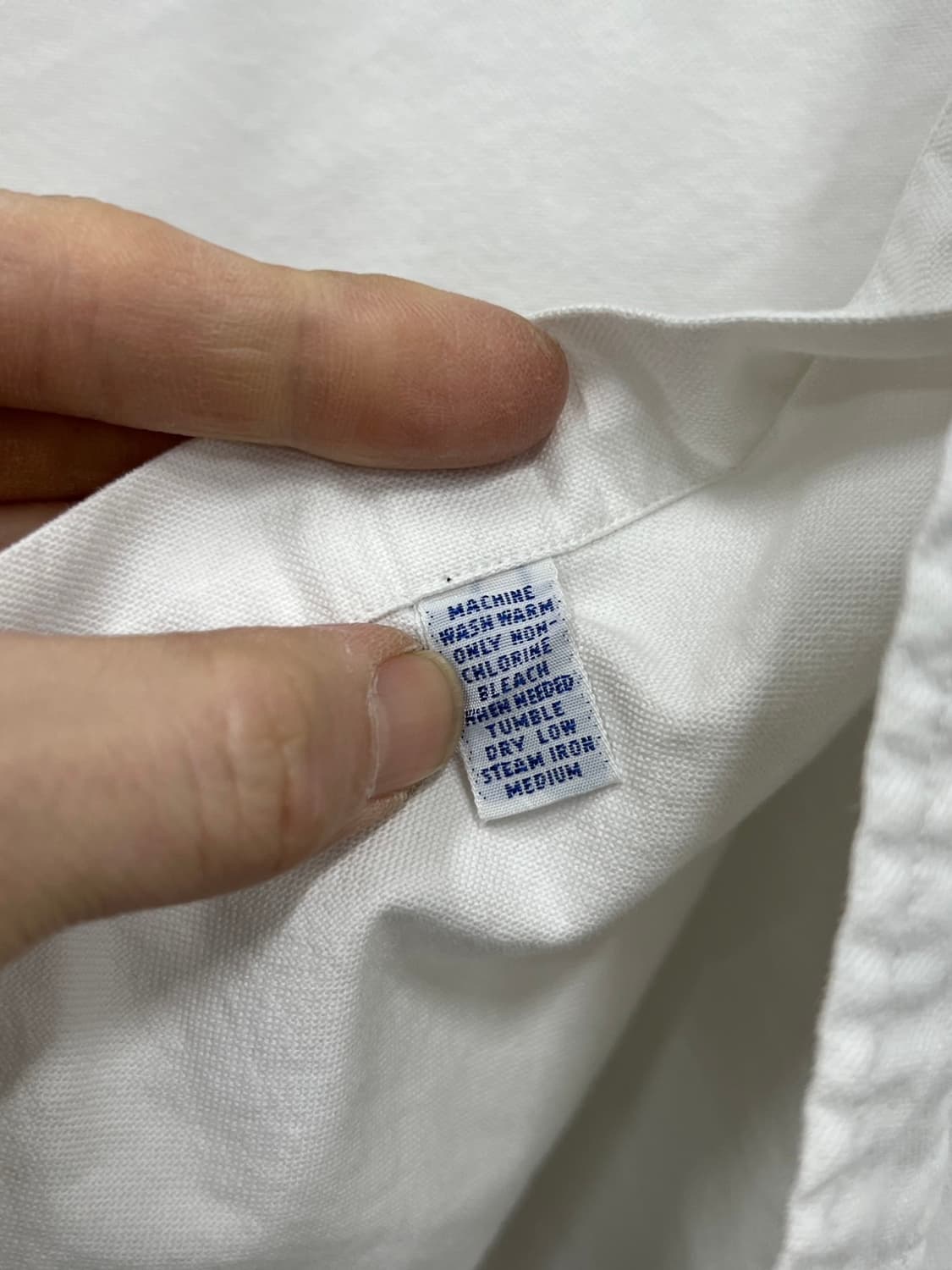 폴로 랄프로렌 옥스포드 화이트 셔츠 오버핏 상품이미지6