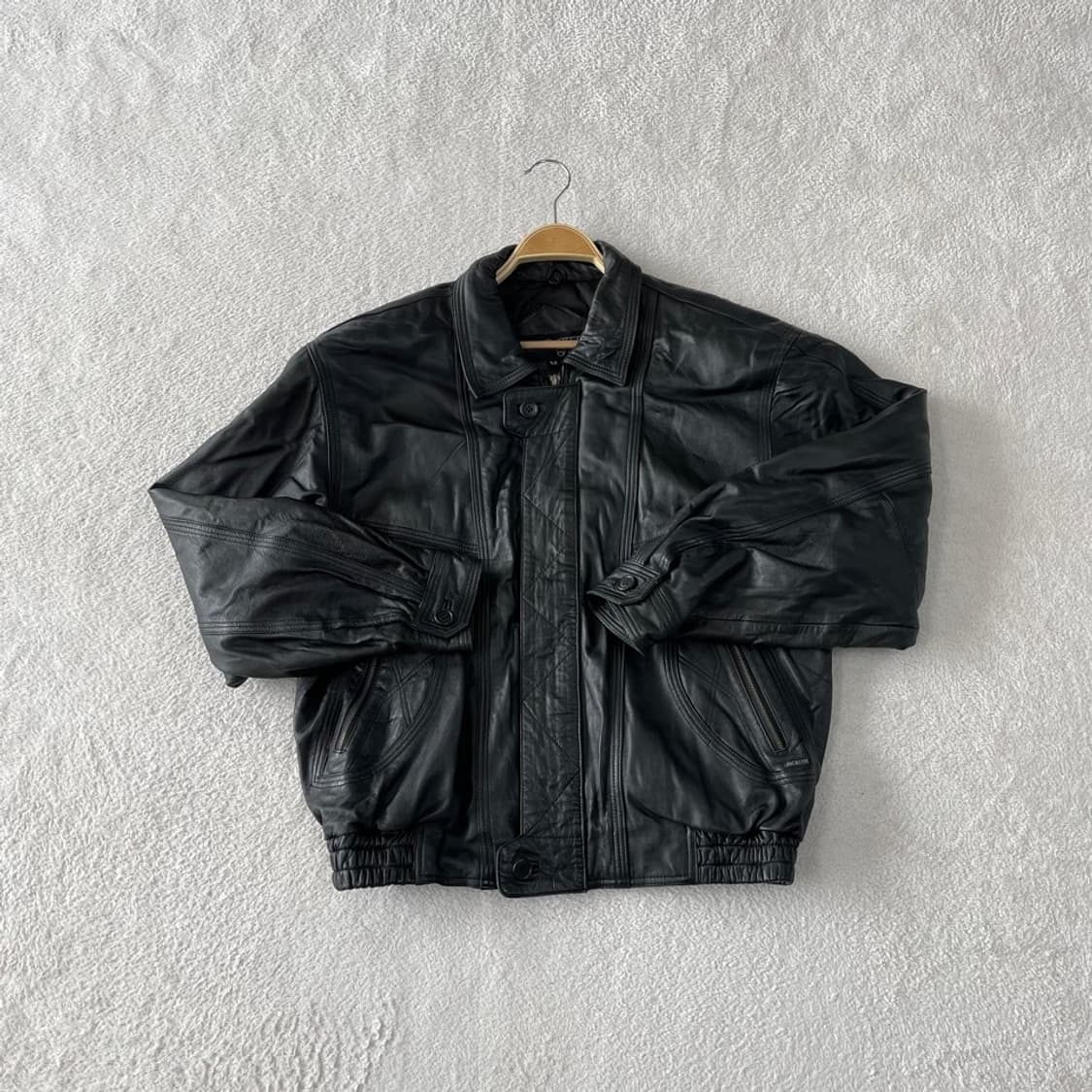M 란캐스터 남성 양가죽 자켓 95 빈티지 상품이미지1