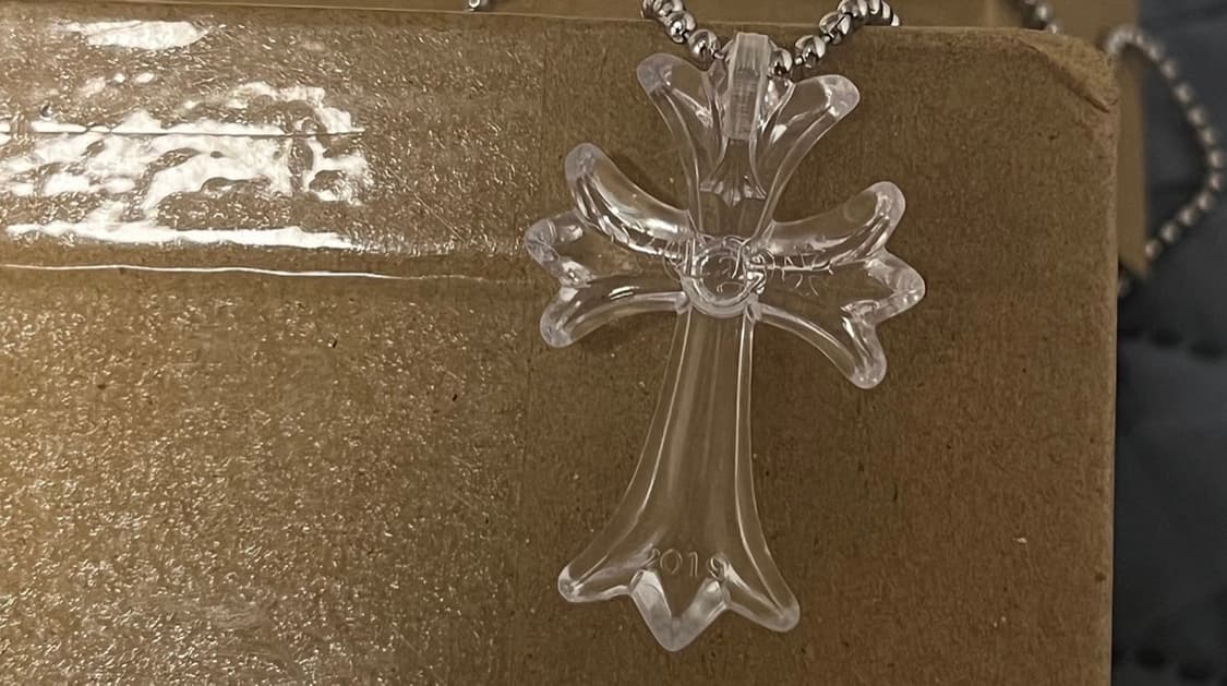 크롬하츠 아오야마 20주년 실리콘 목걸이 클리어 상품이미지2