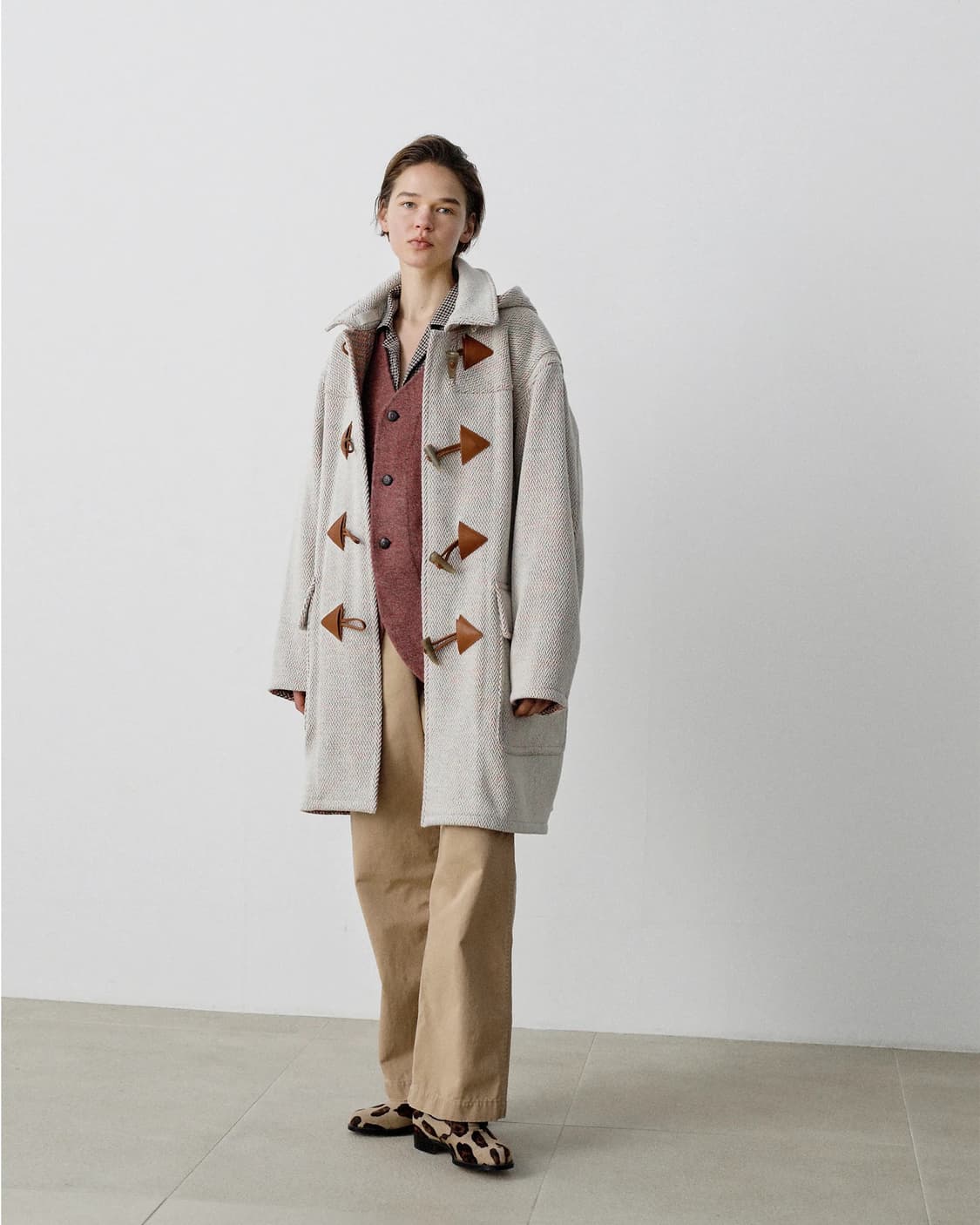 M) 24aw niceness pierre 나이스네스 피에르 더플코트 상품이미지1