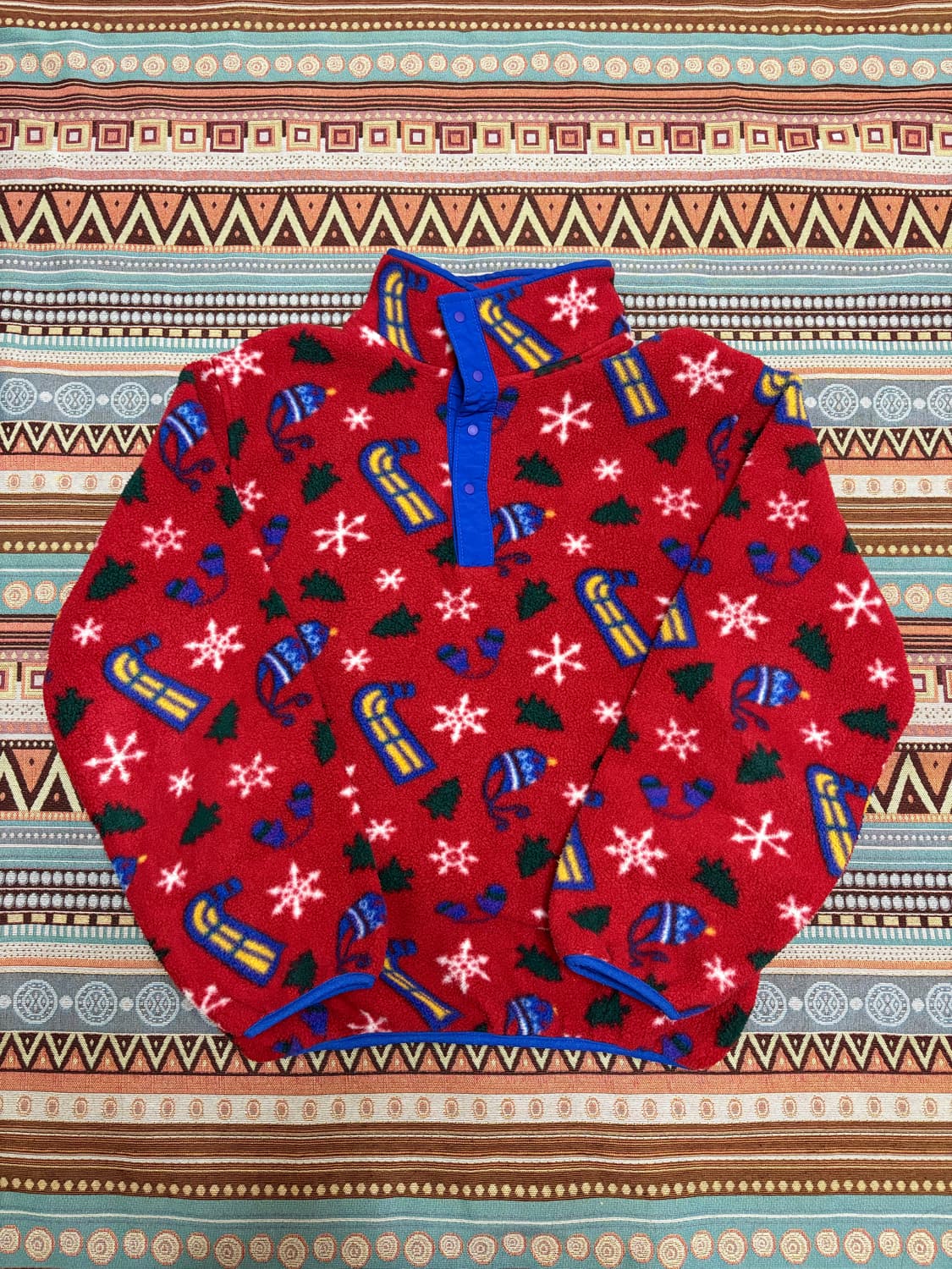 llbean 90’s Aztec Fleece 엘엘빈 플리스 상품이미지1