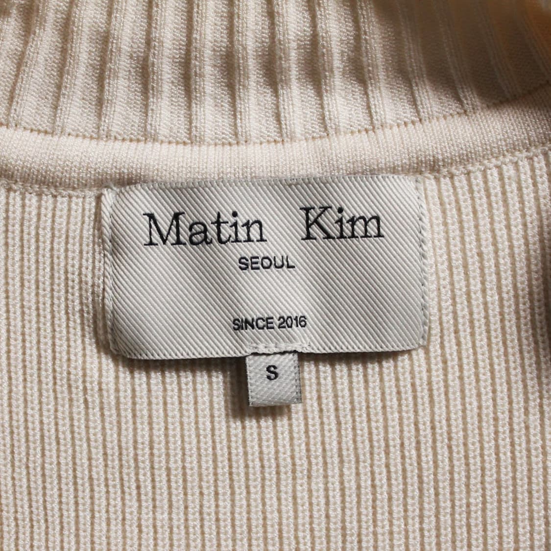 Matin Kim 마땡킴 니트 조끼 상품이미지5