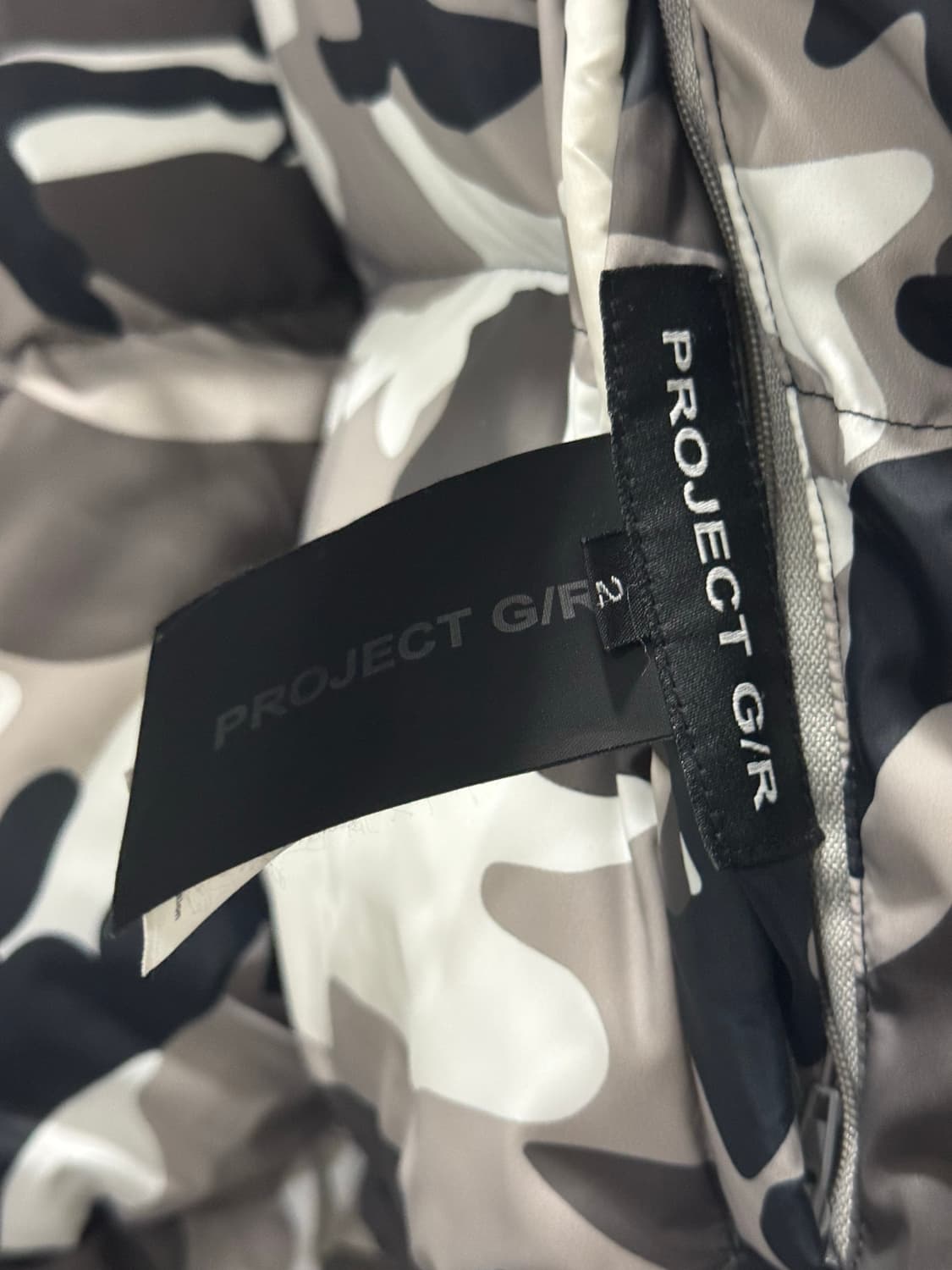 프로젝트gr 리버시블 패딩 카모 2사이즈 상품이미지5