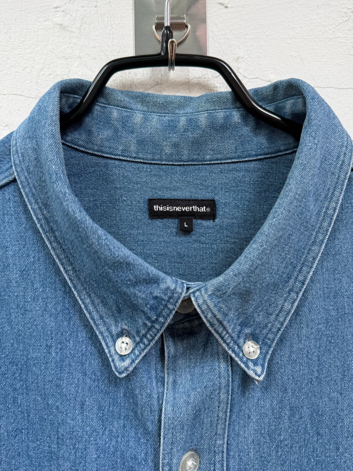 Thisisneverthat 디스이즈네버댓 데님 셔츠 L 상품이미지2