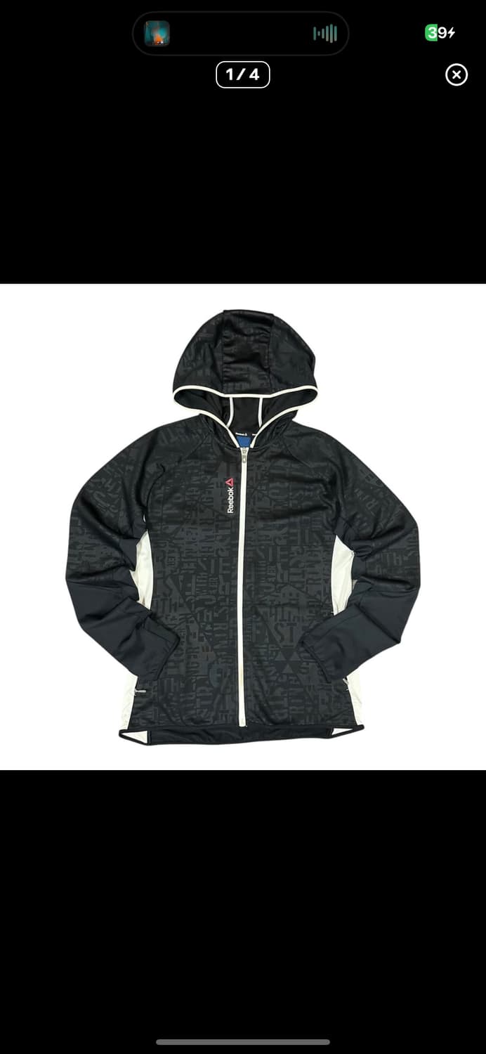 (바배) 리복 여성 트레이닝 후드집업 상품이미지1