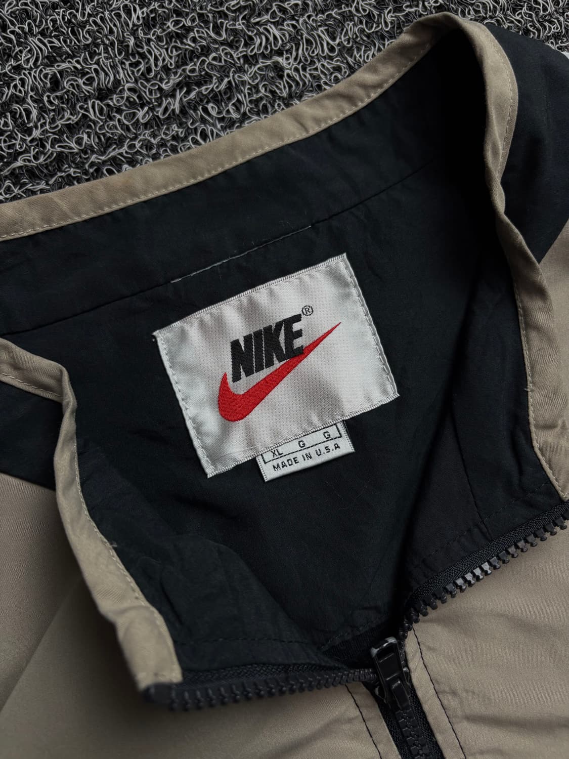 90s 나이키 올드스쿨 배색 박시핏 바람막이 1417 상품이미지3