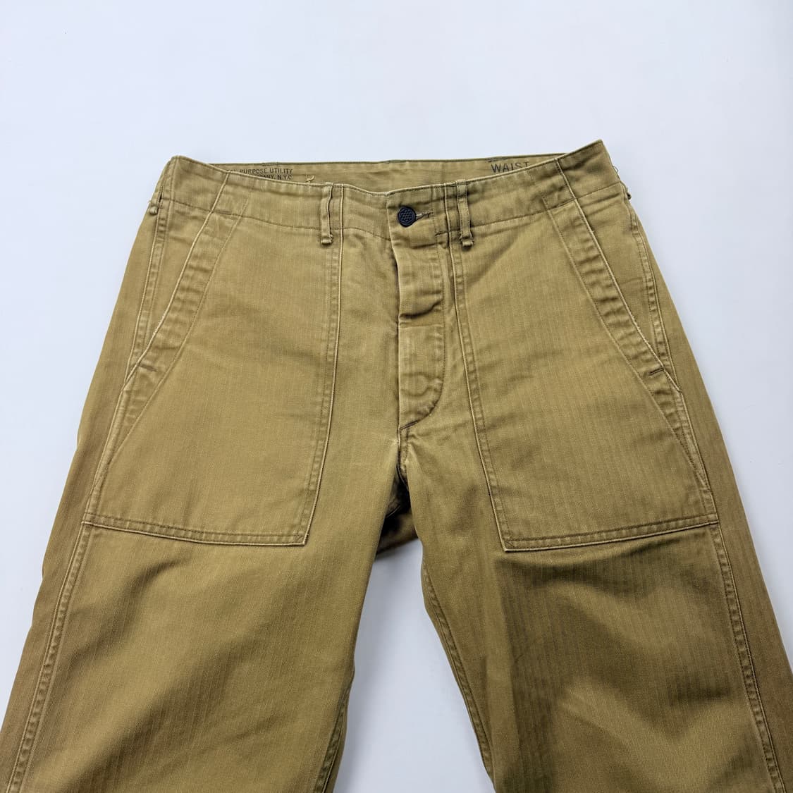 RRL 더블알엘 헤링본 퍼티그팬츠 32X32 상품이미지4