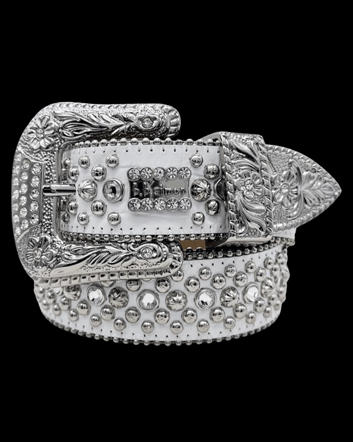 (32) b.b.simon 비비시몬 Trojan 벨트 화이트 상품이미지8