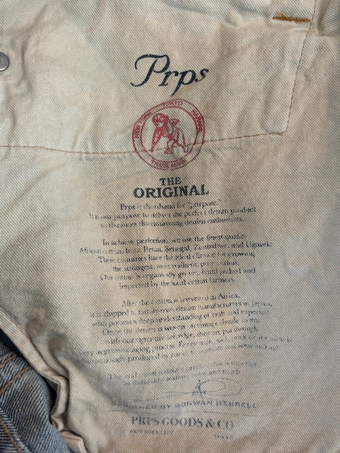 Vintage Prps Denim Pants 상품이미지7