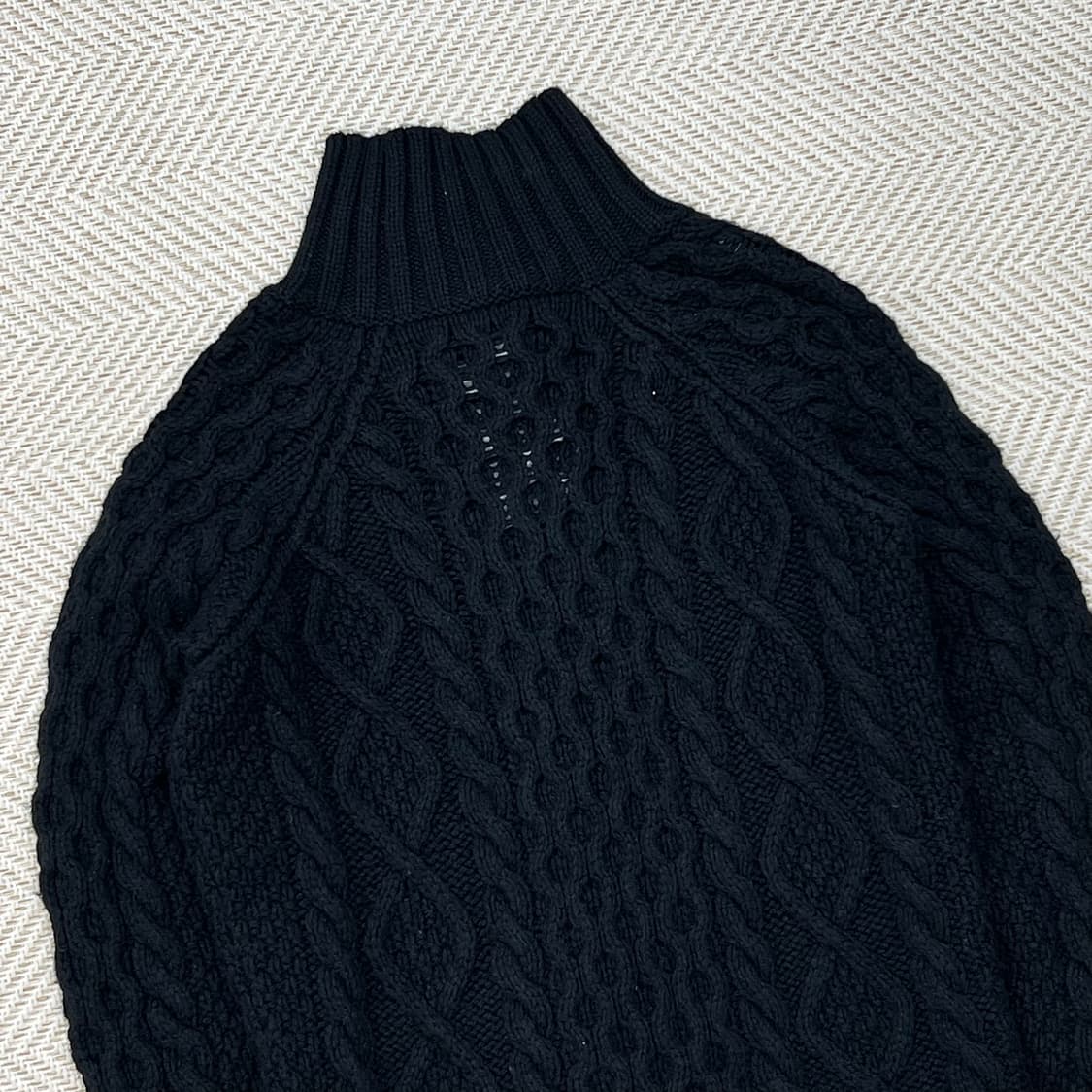 캘빈클라인 꽈배기 니트집업 r2330 상품이미지4