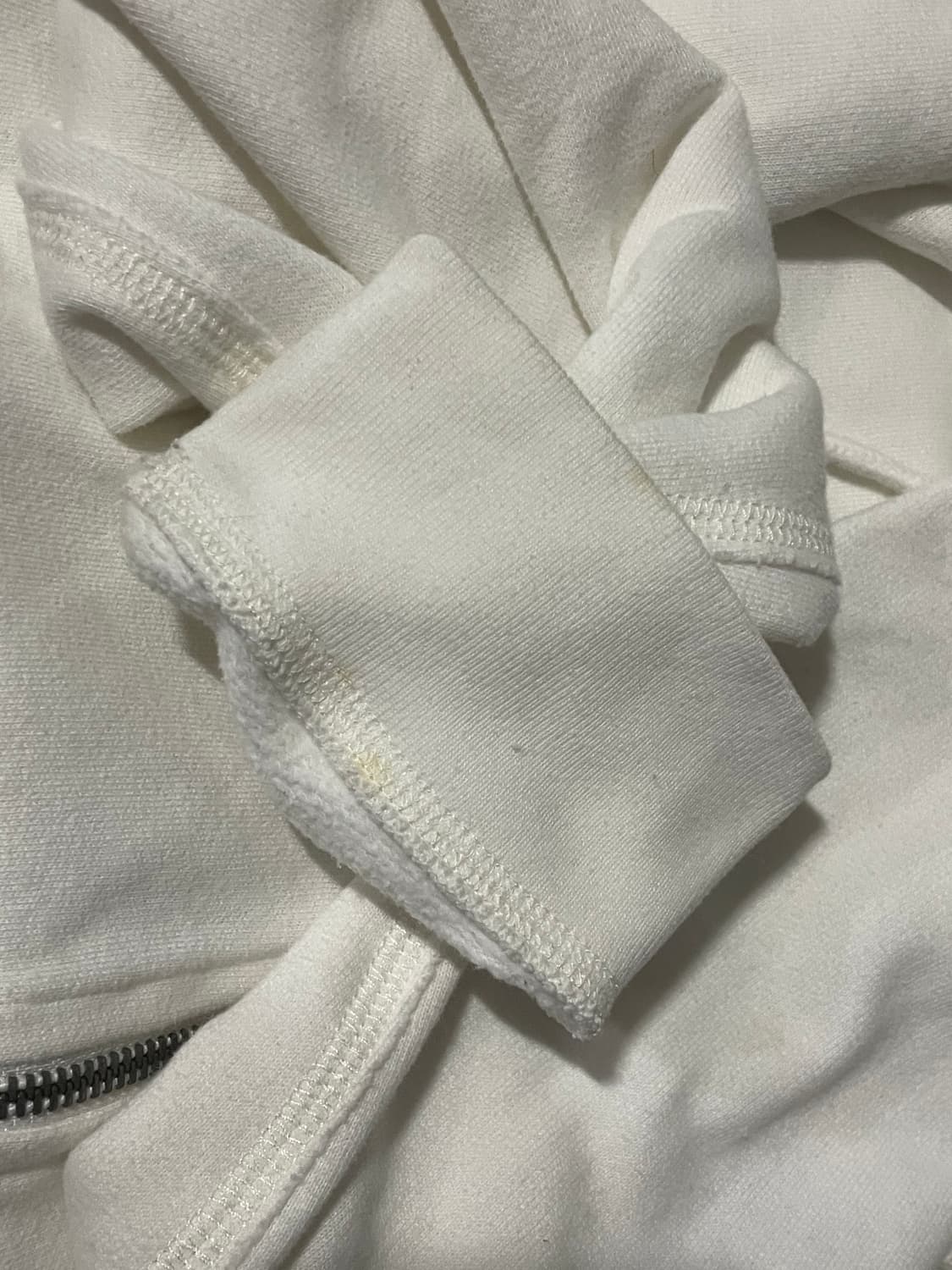 아베크롬비 순록 후드집업 화이트 네이비 상품이미지5