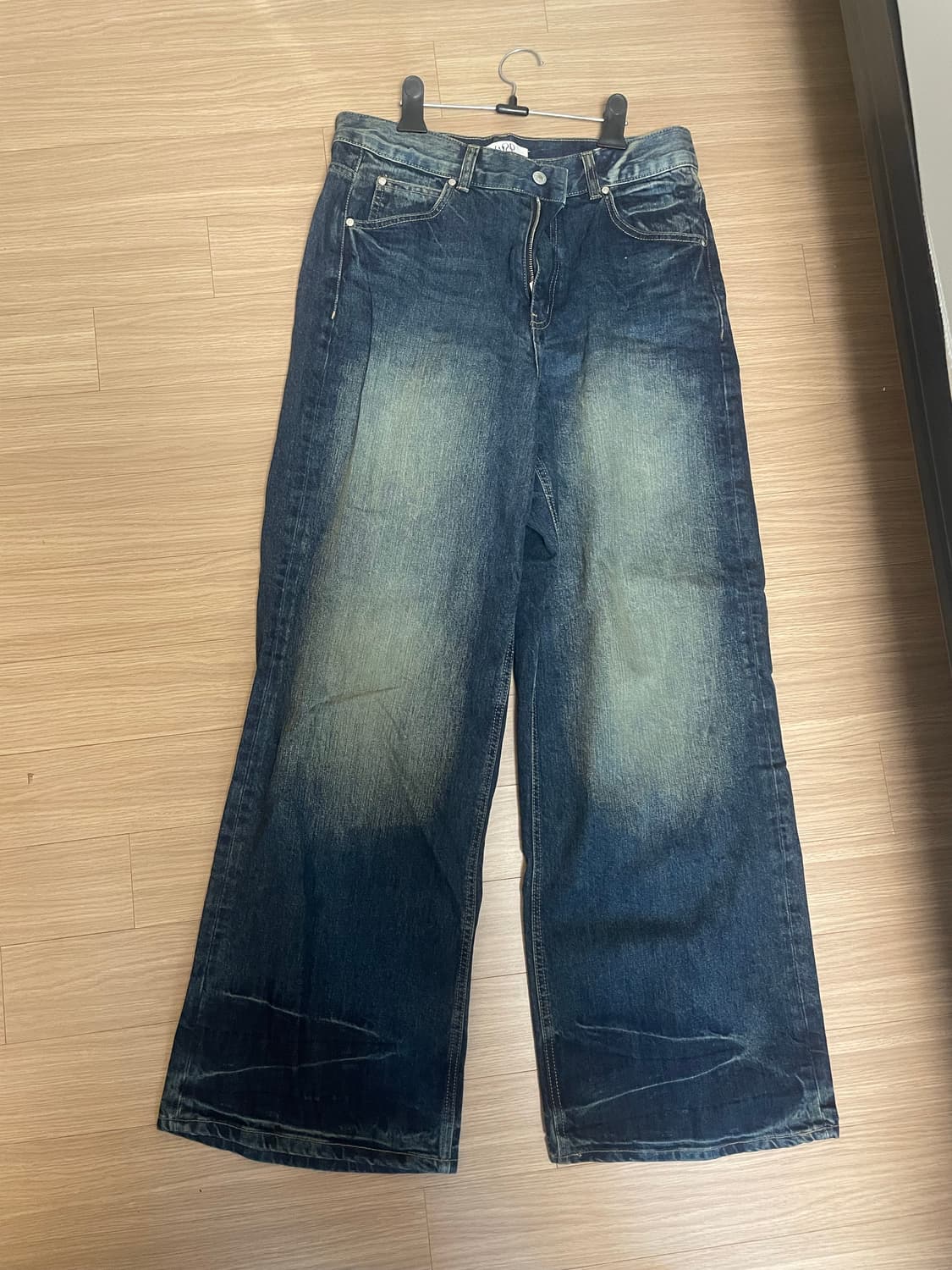 엘무드 와이드 데님 팬츠 48 상품이미지1