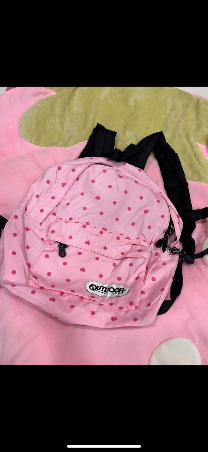 일본수입빈티지 핑크 히메갸루 백팩 상품이미지2