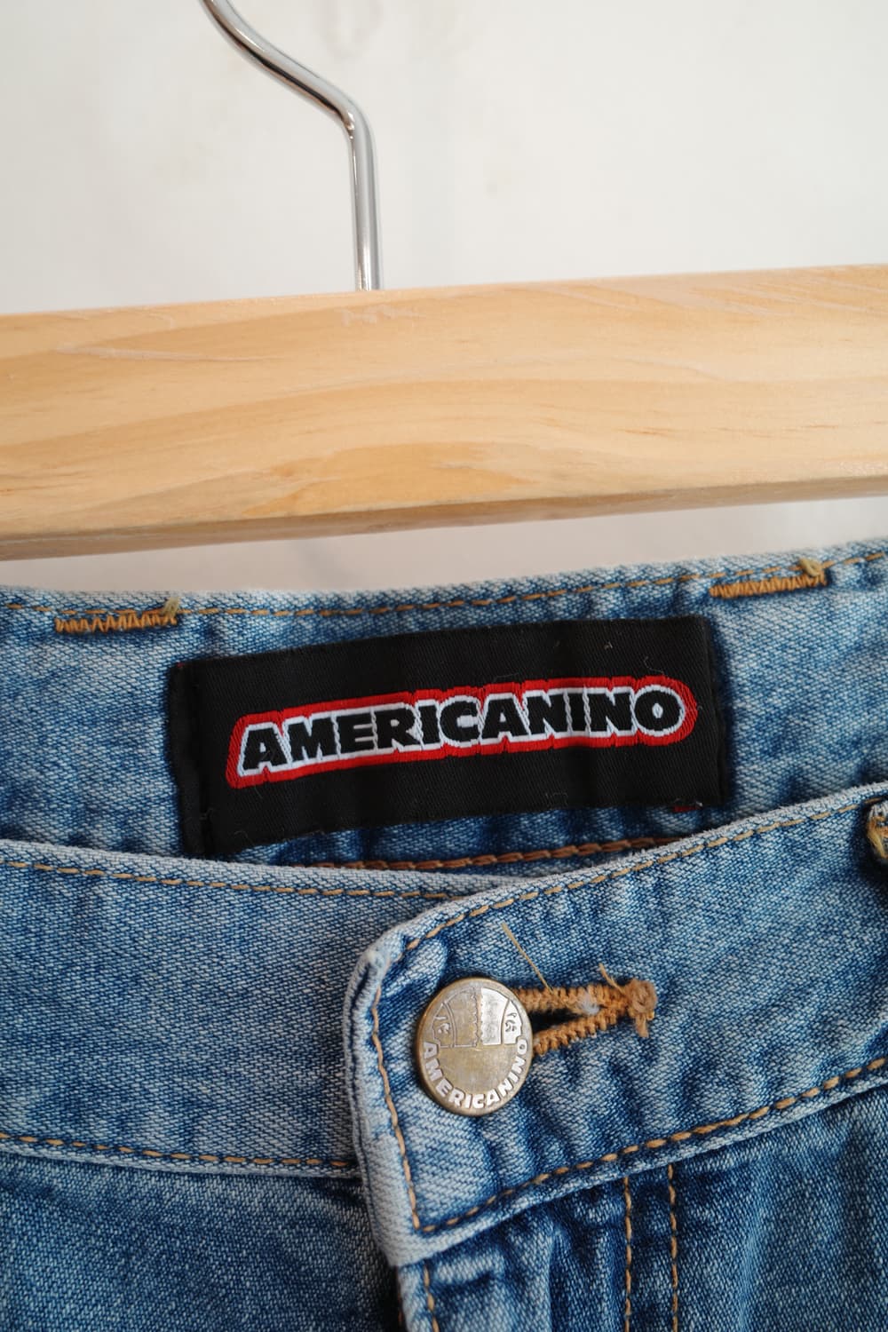 AMERICANINO 데님 버뮤다 팬츠 (32인치)  상품이미지3