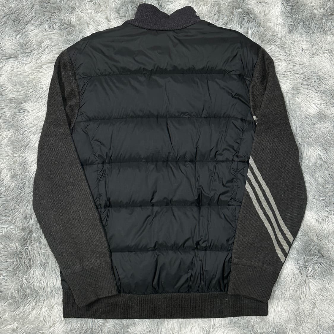 아디다스 골프 다운 니트집업 L 상품이미지3