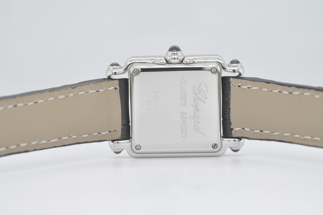 쇼파드 해피스포츠 무빙 다이아몬드 중고명품 손목시계 여성 천연악어가죽 상품이미지9