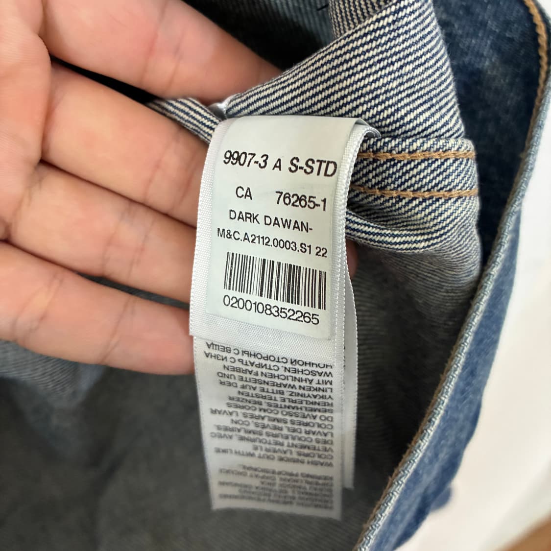 리바이스 2세대 지쟌 트러커 자켓 상품이미지7