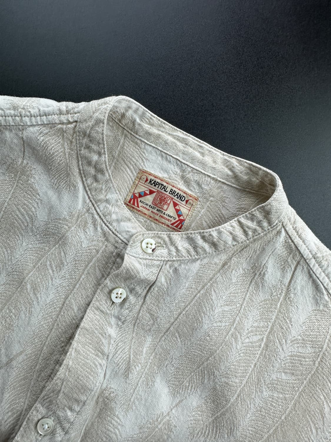 Kapital magpie denim stand shirts  상품이미지3