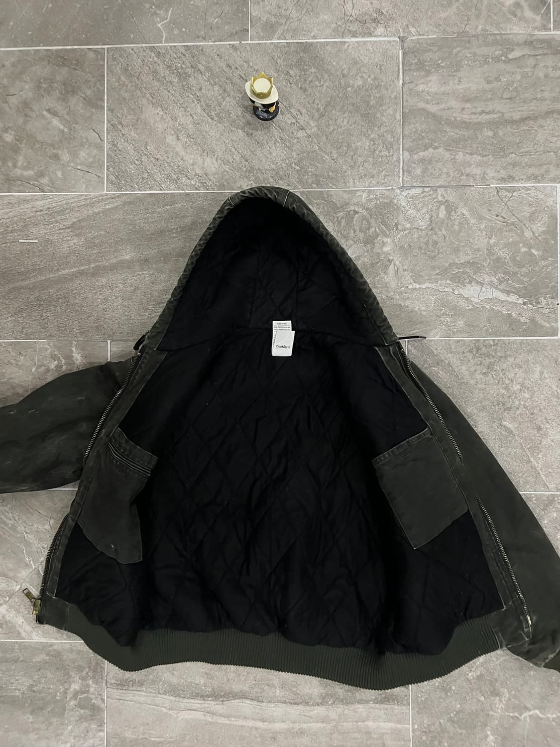 (L) 칼하트 덕 액티브 후드자켓 J130 MOS 모스그린 상품이미지3