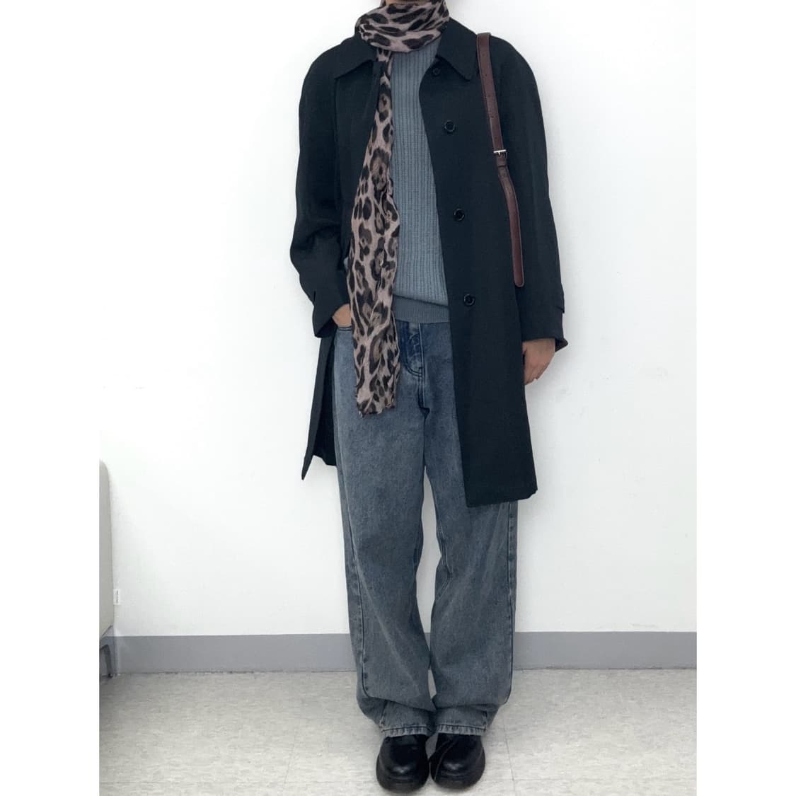 빈티지 그레이 울 니트 상품이미지4