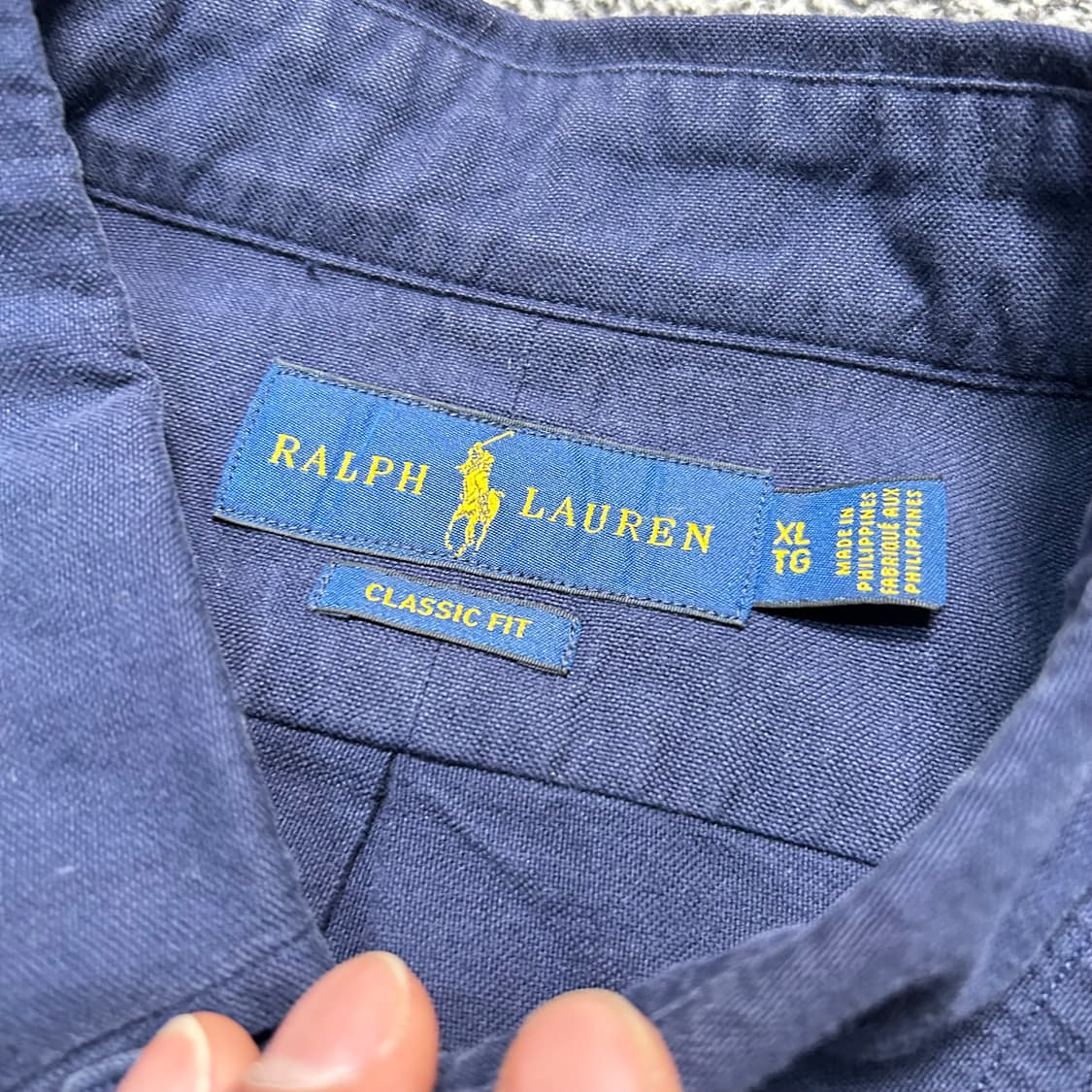 폴로 (POLO RalphLauren)네이비 포니 셔츠 상품이미지4