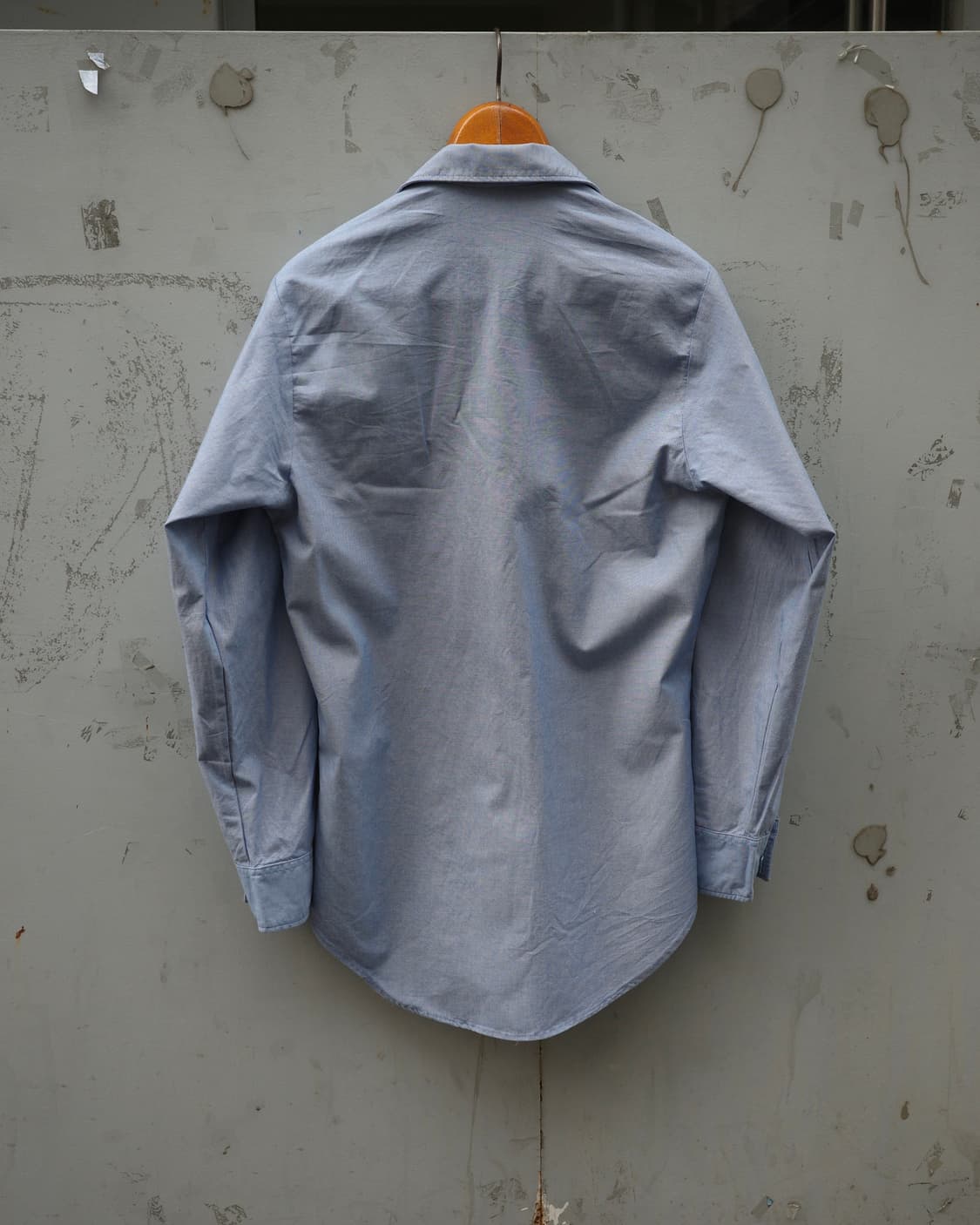 80s USNavy 샴브레이 셔츠 상품이미지5