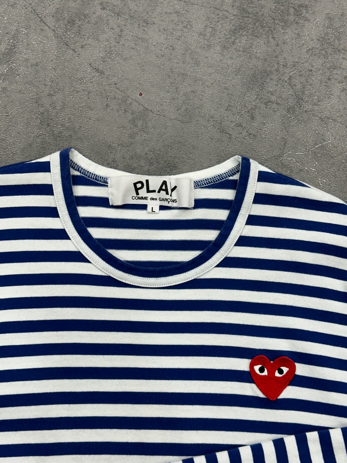 꼼데가르송 스트라이프 롱 슬리브 상품이미지3