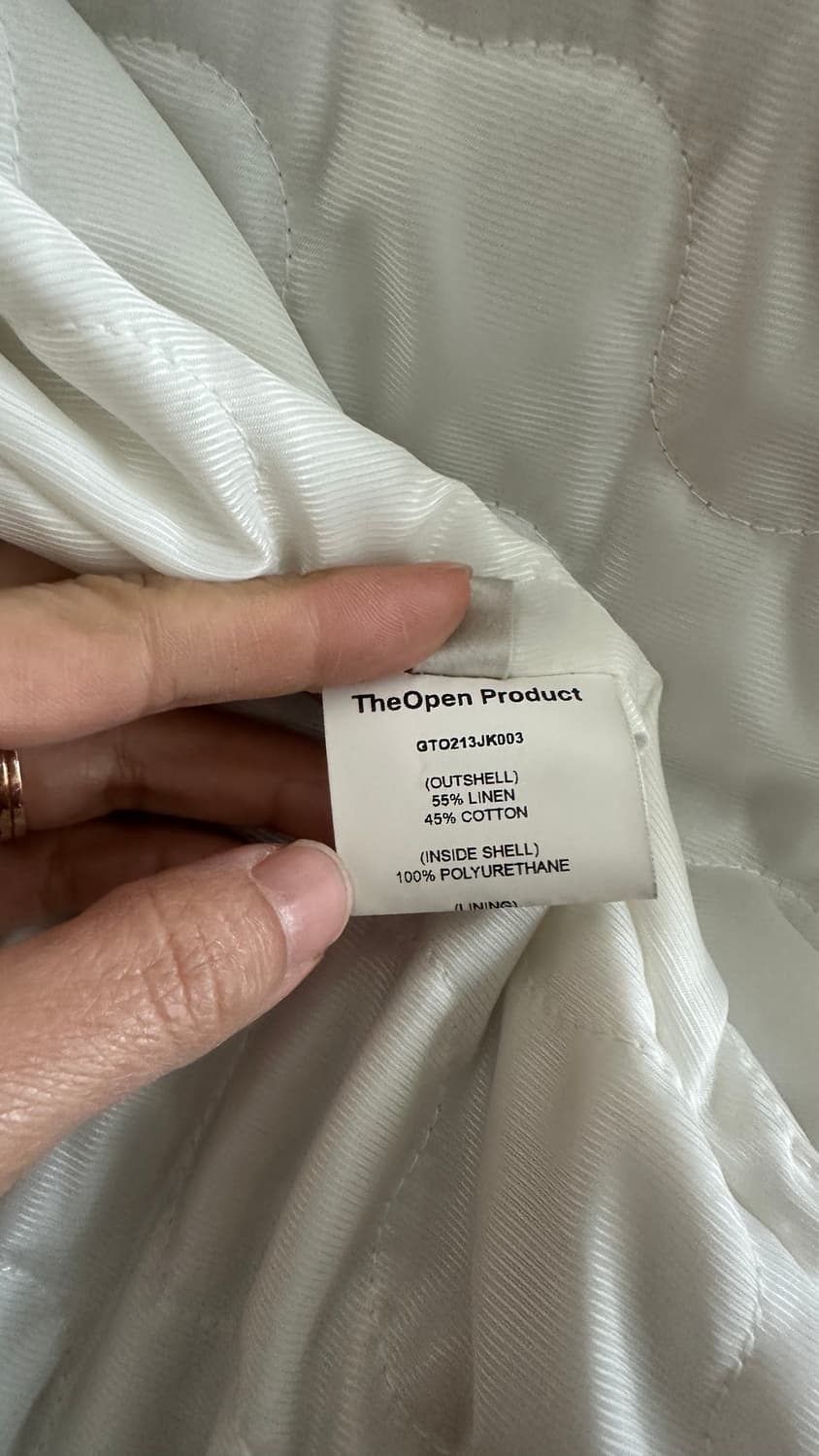 TheOpen Product 더오픈프로덕트 레더 봄버 자켓 상품이미지6