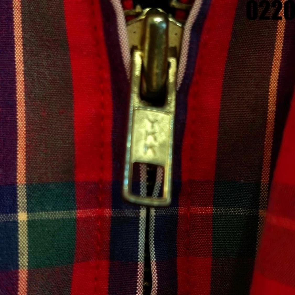 폴로 랄프로렌 클래식 타탄 체크 집업 자켓 M 0220  상품이미지5