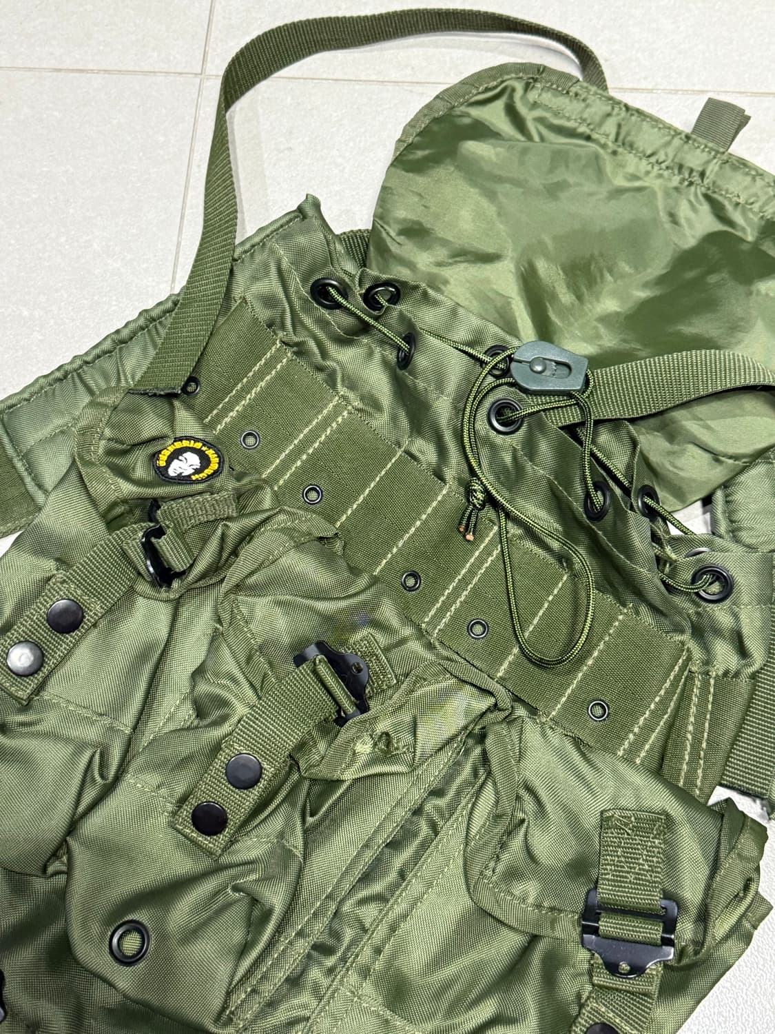 히스테릭 글래머 아카이브 패치 밀리터리 유틸리티 백팩 가방 상품이미지5