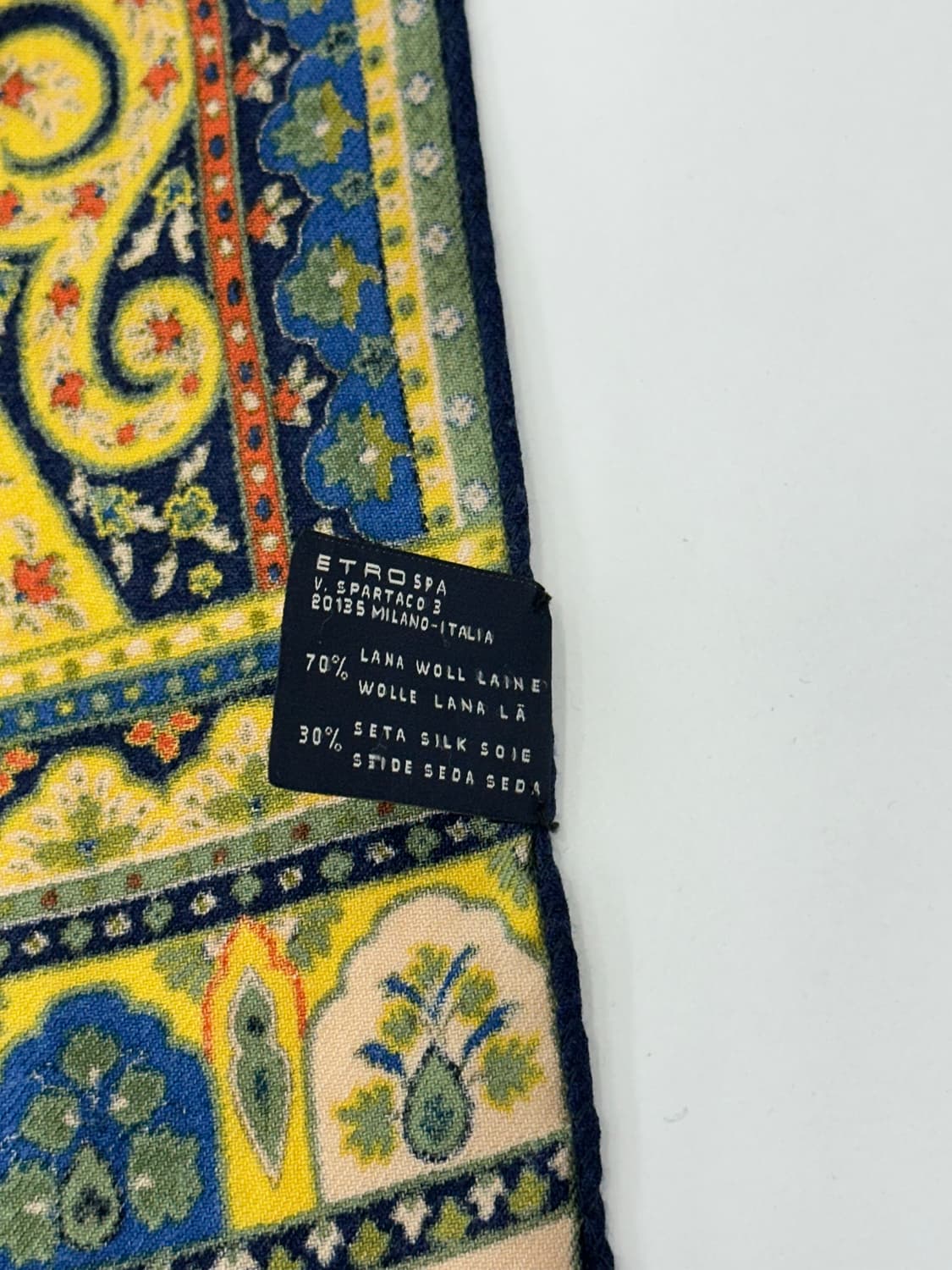 에트로 울 실크 머플러 상품이미지7